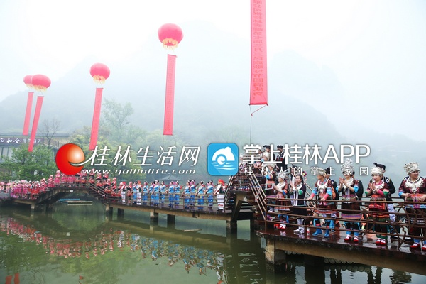 秀峰“三月三”民族歌圩節歌海人潮嗨爆四個會場